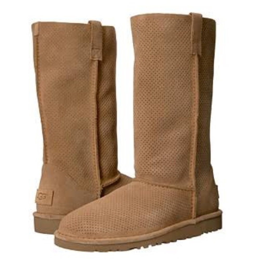 UGG Australia Classic Perforated Leather Boot